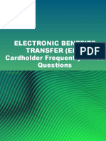 Electronic Benefits Transfer (Ebt) Cardholder Frequently Asked Questions