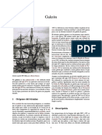 Orígenes y descripción del galeón español