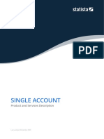 Single Account: Product and Services Description