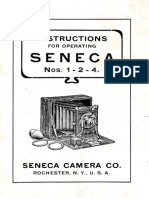 Seneca No.1, 2 and 4 Instruction Book