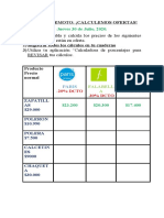 Desafio 7° Variación Porcentual