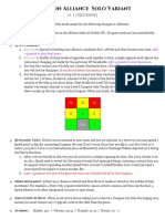 Dungeon Alliance Solo Variant: Rules