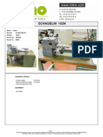 Lathe Schaublin 102n 9982