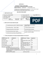 MARPOL Advance Notification Form for Waste Delivery 19.Apr.2017