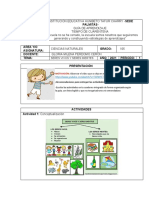 Palmitas-: Seres Vivos Y Seres Inertes