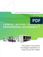 Carrier, Natural Leader in Environmental Responsibilit Y