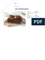 All-Chocolate Entremets - Recipe With Images - Meilleur Du Chef