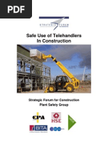 Guidance On The Safe Use of Telehandlers