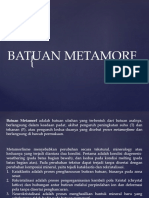 Batuan Metamorf 14 Oktober 2020