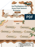 KELOMPOK 4 - Peralatan Pendinginan Dan Pembekuan Pada Industri Pertanian