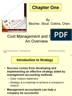 Chapter One: Cost Management and Strategy: An Overview