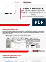 Sesión 08. Imprimir y Exportar Reportes A PDF - MS Excel