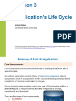 Application's Life Cycle and Core Components