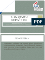 Manajemen Kurikulum