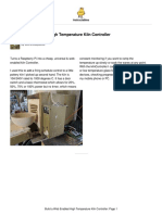 Build a Web Enabled High Temperature Kiln Controller: Page 1