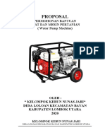 PROPOSAL Kebun Nunas JariWater Pump Machine-OK