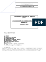 PST Uso de Herramientas Manuales - Bio Mecanica Spa