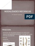 Modalidades Mecanicas