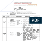 Situación de Aprendizaje #05-2021-6to Grado