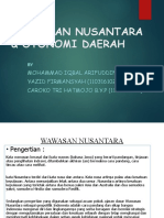 Wawasan Nusantara Dan Otonomi Daerah