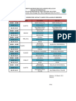 JADWAL SEMESTER