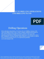 Introduction To Drilling Operations and Drilling Fluid