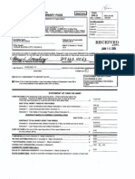 Received: Disclosure Summary Page DR-2