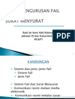 2.5 Pengurusan Sistem Fail Dan Surat Mesyurat