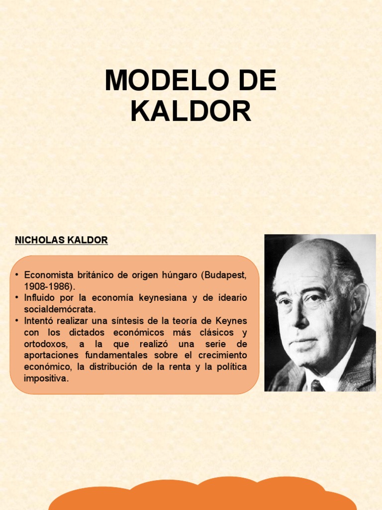 Total 50+ imagen modelo de kaldor