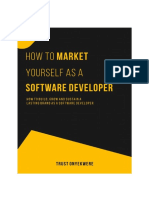 How To Market Yourself As A Software Developer (No Bonus)