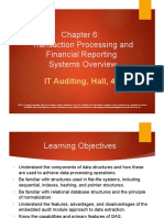 Transaction Processing and Financial Reporting Systems Overview