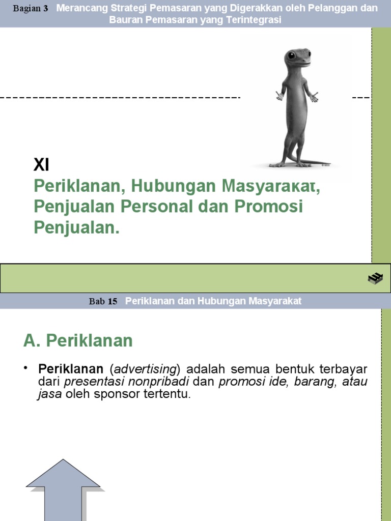 Iklan Dan Humas, Pejualan Personal Dan Promosi Penjualan | PDF | Bisnis
