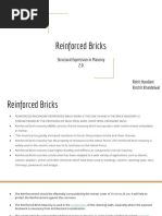 Reinforced Bricks