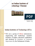 About Indian Institute of Technology Chennai