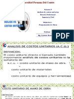 Analisis de costos