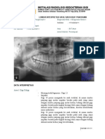 Radiologi Gigi Panoramik Interpretasi