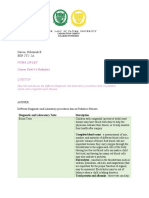 Diagnostic Tests for Pediatric Heart Disease