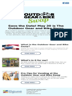 Save The Date! May 30 Is The Outdoor Gear and Bike Swap