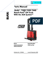 Parts Manual: Model - 7400 7420 7440 Lift Truck ™