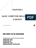 Basic Computer Organization & Design