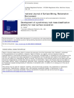 International Journal of Surface Mining, Reclamation and Environment