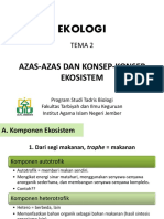 Tema 2 Azas Dan Konsep Ekosistem