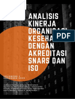 Analisis Kinerja Organisasi Kesehatan Dengan Akreditasi SNARS Dan ISO