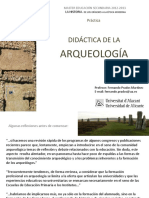 La arqueología en la educación secundaria