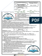 Devoir de Synthèse N°1 Lycée Pilote - Sciences Physiques - 3ème Mathématiques (2016-2017) MR Abdellahi Ahmed Taleb