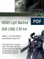 NEGEV Light Machine GUN (LMG) 5.56 MM