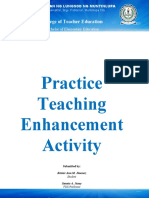 Jimenez, Krister Ann M. Practice Teaching Enhancement Activities