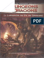 D&D4 - Le Labyrinthe Du Pic Du Tonnerre (LVL 4-6)