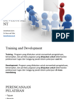 SESI 8 - MSDM - Training and Development