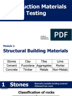 Construction Materials and Testing: Credit To: Shamjith KM